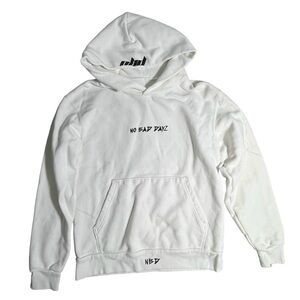 No Bad Dayz white hoodie #streetwear #nbd #skater #streetwear